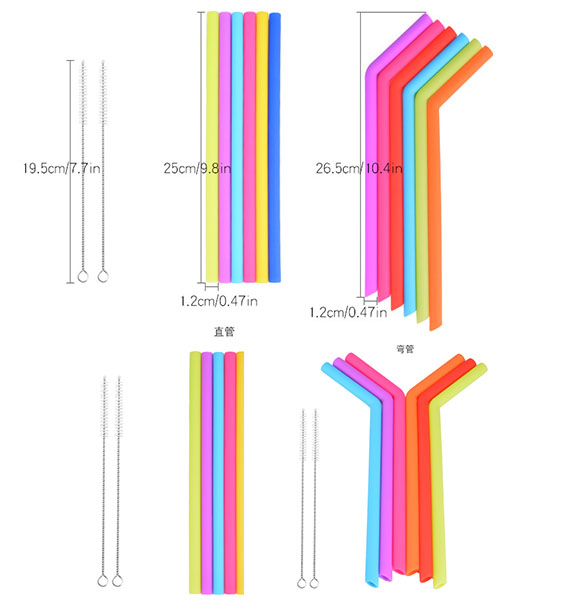 饮料硅胶直管/弯管