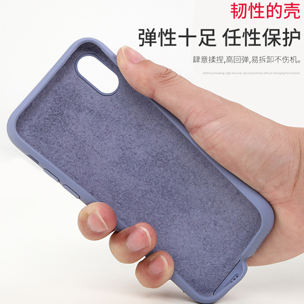 iPhoneX液态硅胶手机套