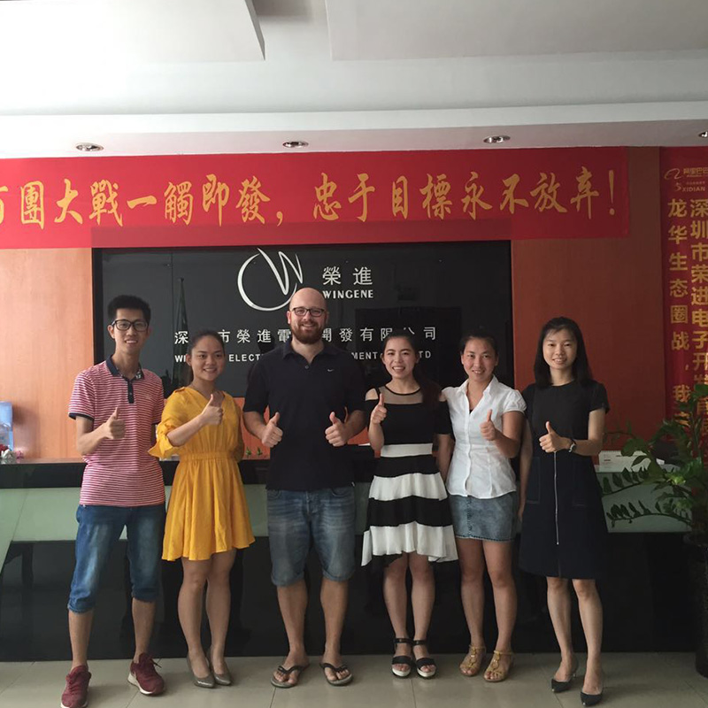 荣进与斯洛伐克某客户成功合作