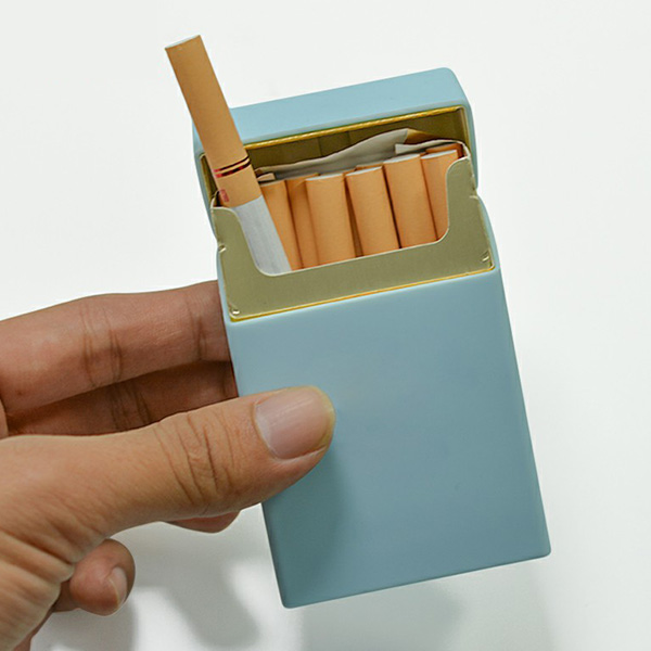 纯色硅胶烟盒